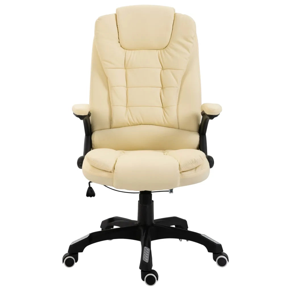 Sedia da Ufficio Crema in Similpelle