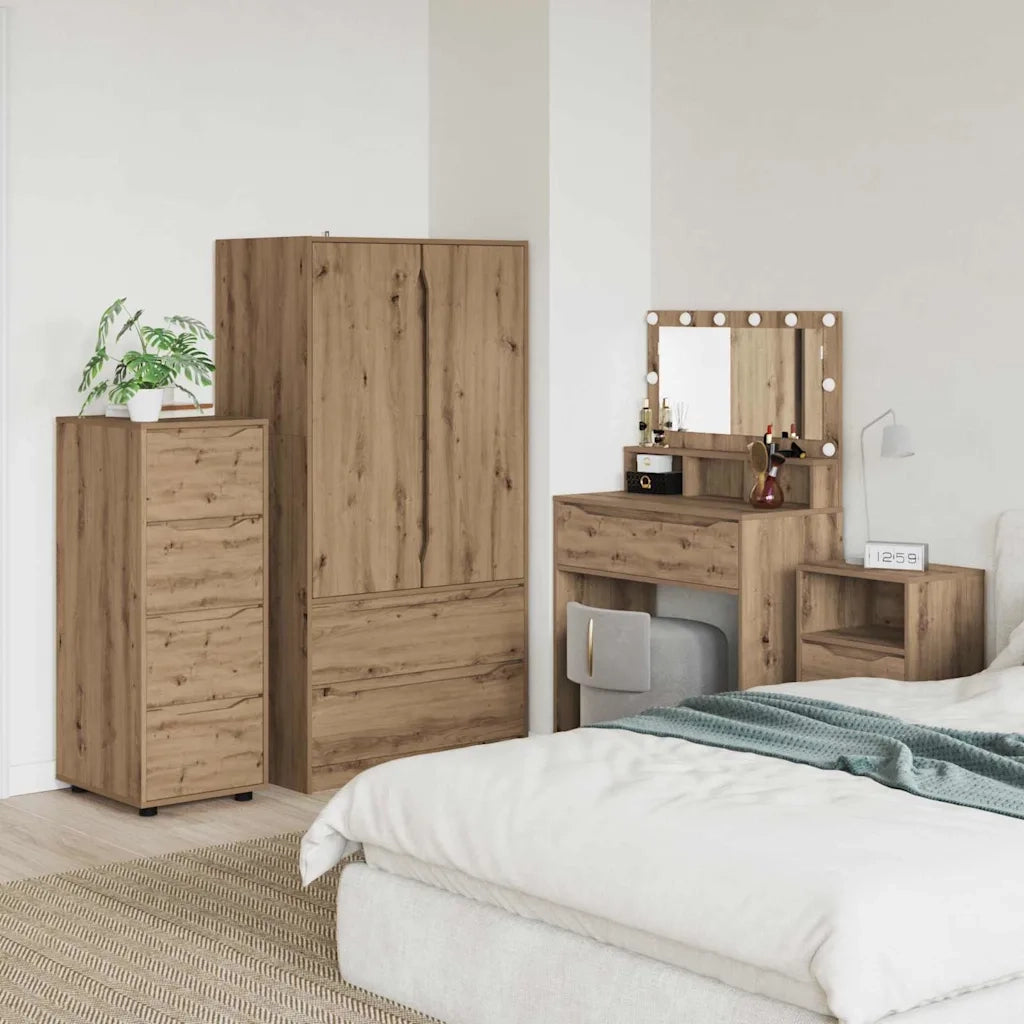 Armadio Rovere artigianale 40 x 48 x 105 cm Legno multistrato 888906