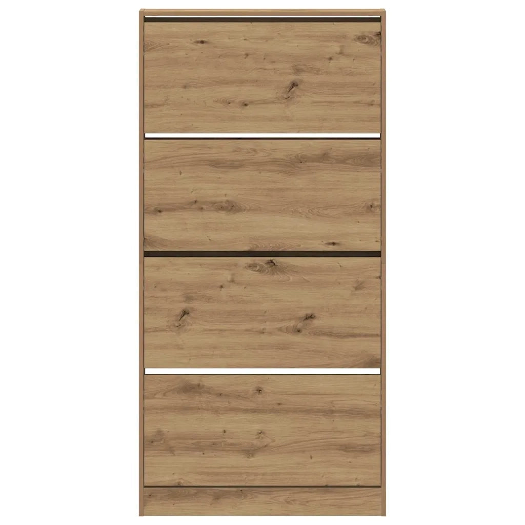 Mobile per scarpe Rovere artigianale 80 x 21 x 163,5 cm 3334026