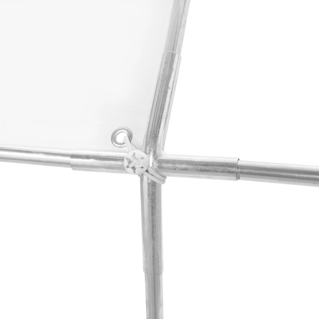 Recinto pollaio cupola 7,5 m² Parco a rete 3x2,5 m con porta laterale