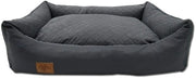 Soggiacollo XXL - Letto per cani grandi - Cuscino per cani - Divano per cani con cuscino rovesciabile | Coperta rimovibile e lavabile (Grafito)
