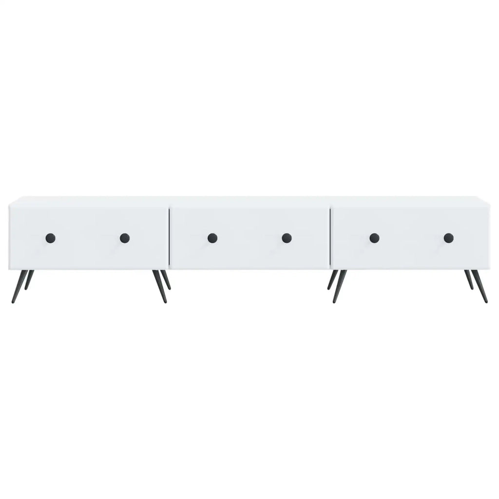 Mobile TV Bianco 147 x 34,5 x 30 cm Legno ingegnerizzato 895625