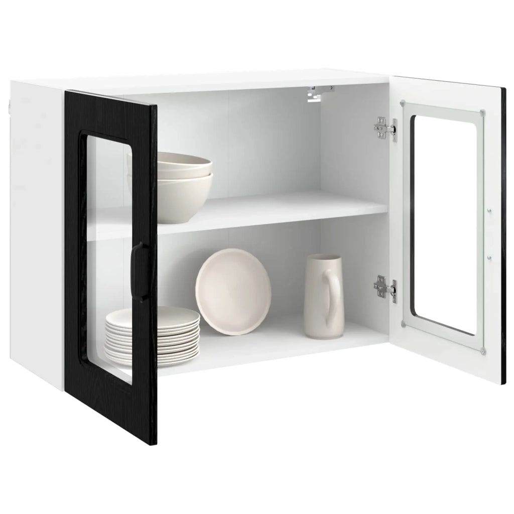 Pannello lavastoviglie Kalmar Rovere Nero 80 x 31 x 60 cm 8003790