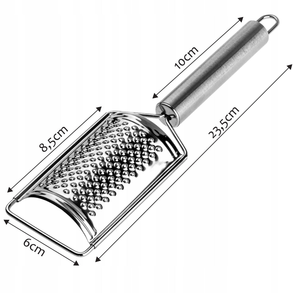 Grattugia KADAX per formaggio, verdure, aglio, zenzero, grattugia da cucina piccola, manuale, 23,5 cm