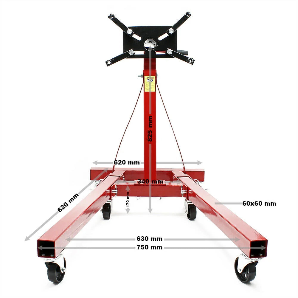 Supporto motore per sollevamento motore - trasmissione per piattaforma elevatrice da 900 kg 16_0002742