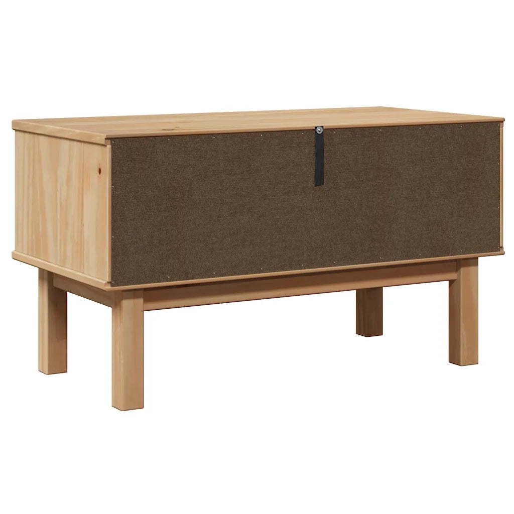 Panca da Corridoio OTTA 80x40x45 cm in Legno Massello di Pino