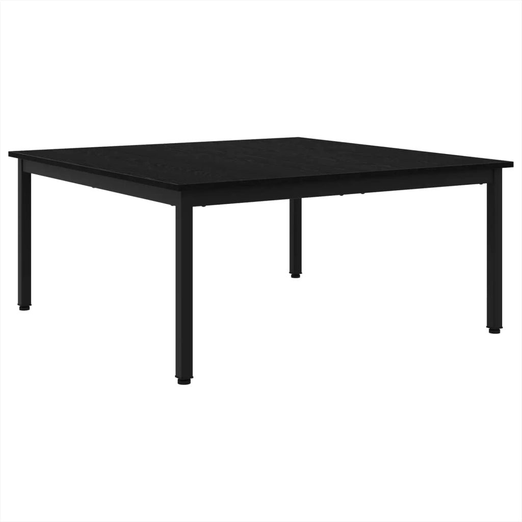 Tavolino da salotto Rovere Nero 100 x 100 x 45 cm 892584