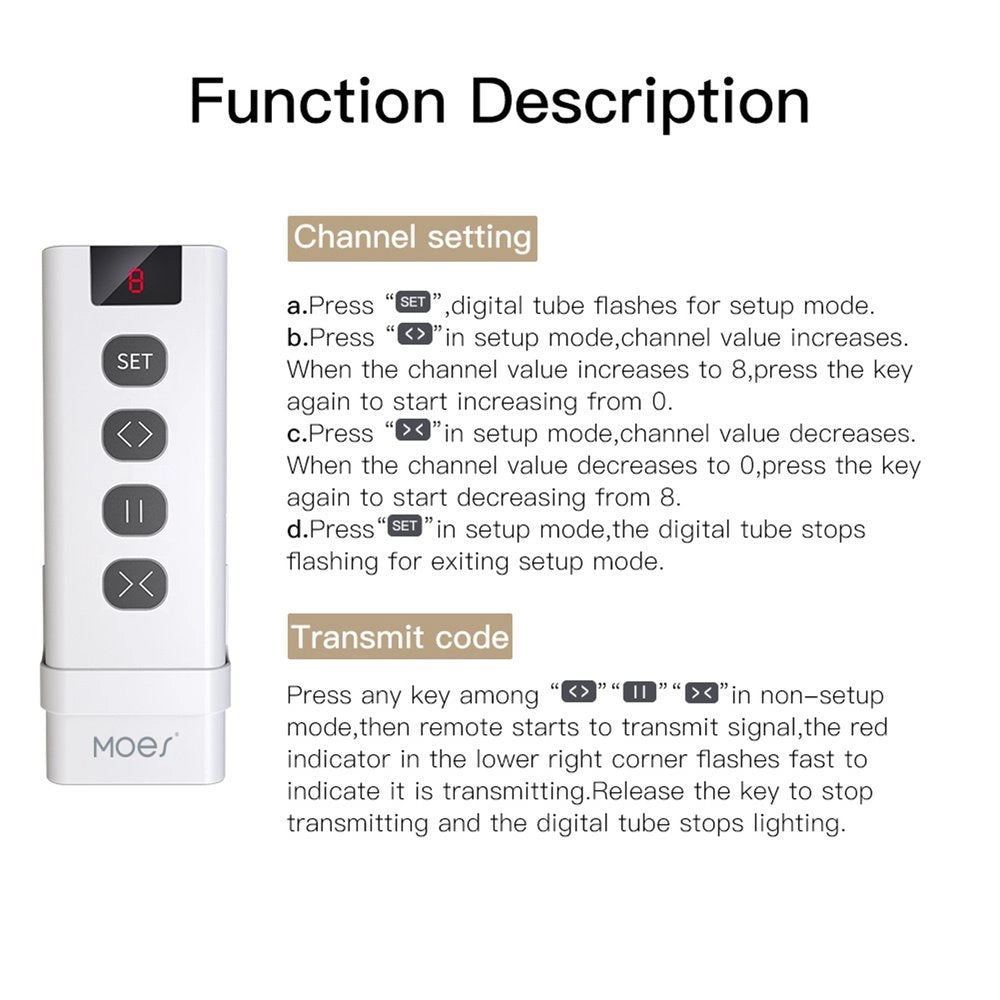 Telecomando Interruttore Wireless RF 433MHz TUYA, Smart Life BATTERIA LR23A , 4 Tasti 9 Scene SH1909