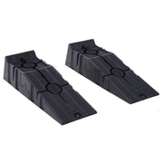 Set 2 Rampe per Auto Max 5 Tonnellate 91x30x21 cm in Plastica Neri