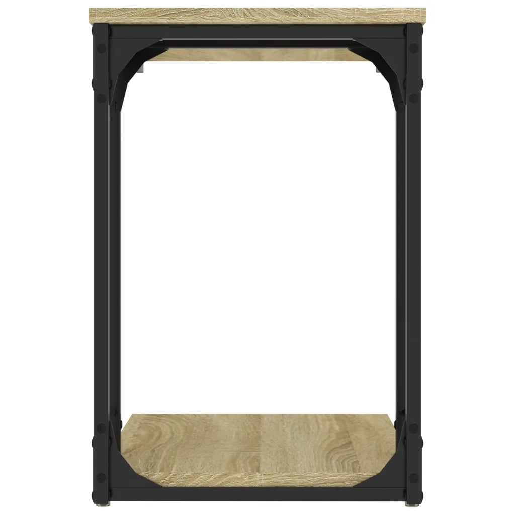 Tavolino Rovere Sonoma 50x35x52 cm in Legno Multistrato 825813