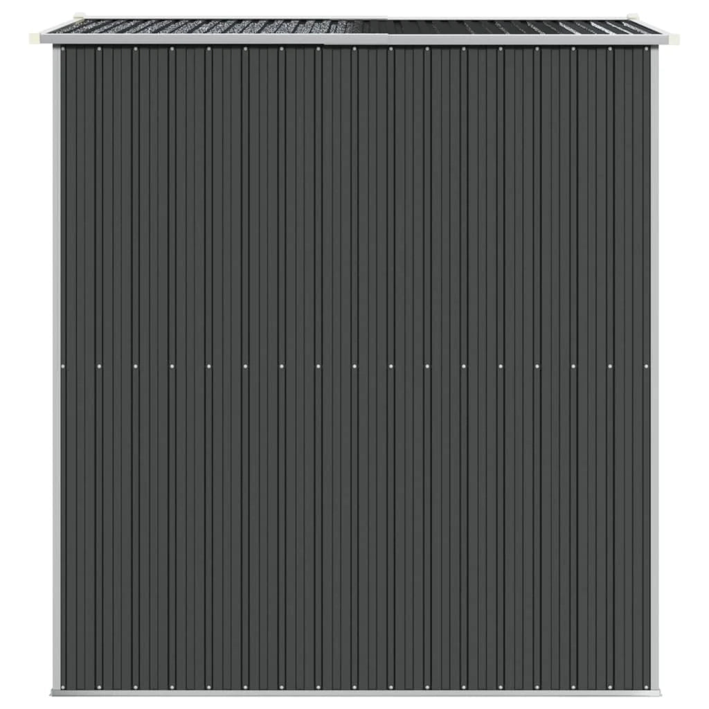 Casetta da giardino cabina ripostiglio casetta da esterno robusta casetta per attrezzi 192 x 191 x 223 cm acciaio zincato antracite 02_0022196