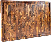 Piastra di taglio in teak - 58 x 38 cm