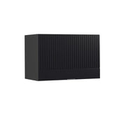 Pensile da cucina Fame-Line Nero rigato/Antracite 60 cm Piatto Vicco