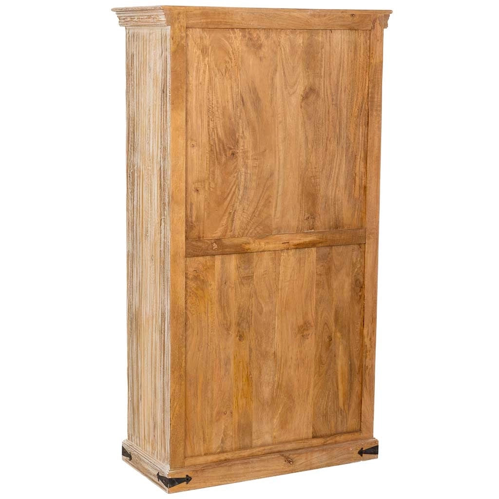 Armadio in legno beige 99x46x180h cm