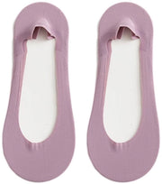 5 paia di calze di comfort in silicone Ice Silk senza vista - calze adatte per estate - calze in cotone leggere Ice Silk con antiscivolo in silicone - calze respiranti - calze ultra basse - calze di supporto invisibili - calze con tacchi alti