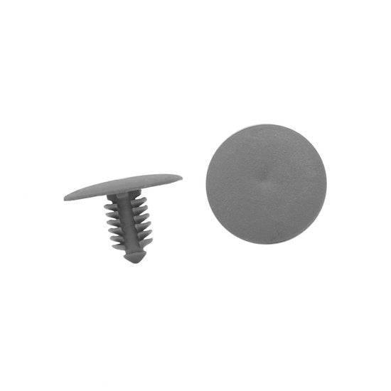 Serraggio Clip per Tavolo da 30 pezzi - Viti a Gancio - Gancio per Viti - Materiale Plastico - Diametro Foro 7 mm - Colore Grigio Scuro - Robusto e Duraturo