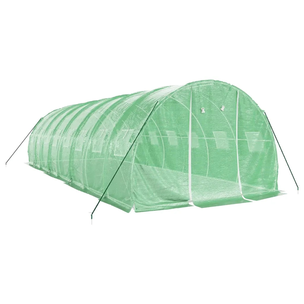 Serra con Telaio in Acciaio Verde 24 mÂ² 8x3x2 mcod mxl 124652