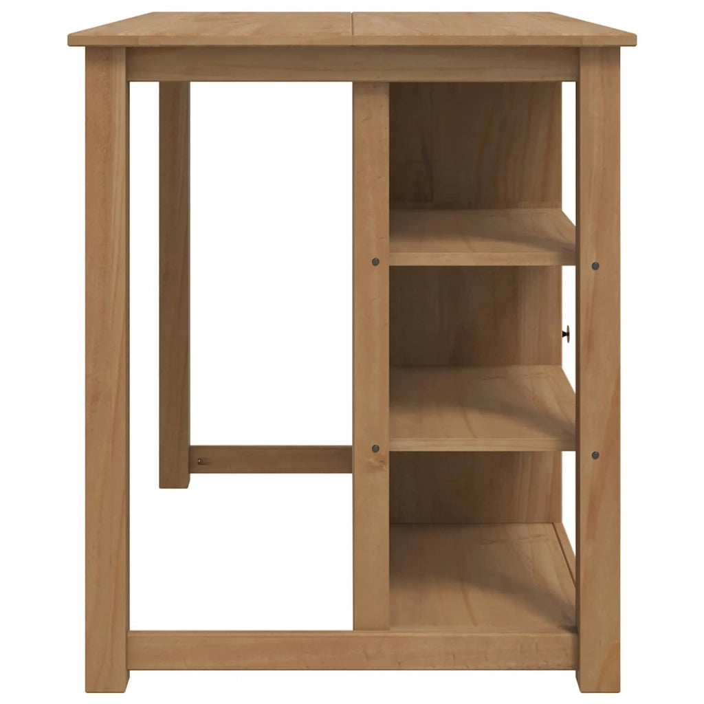 Carrello da Cucina PANAMA 2 pcs Cera di Miele 112 x 77 x 90 cm