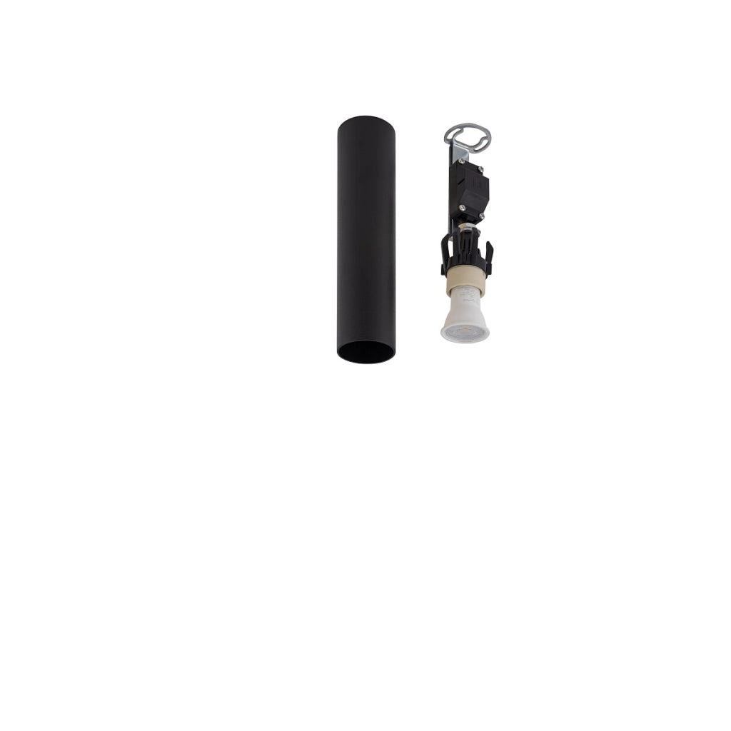 Nowodvorski Spot da soffitto FOURTY nero GU10 10W IP20