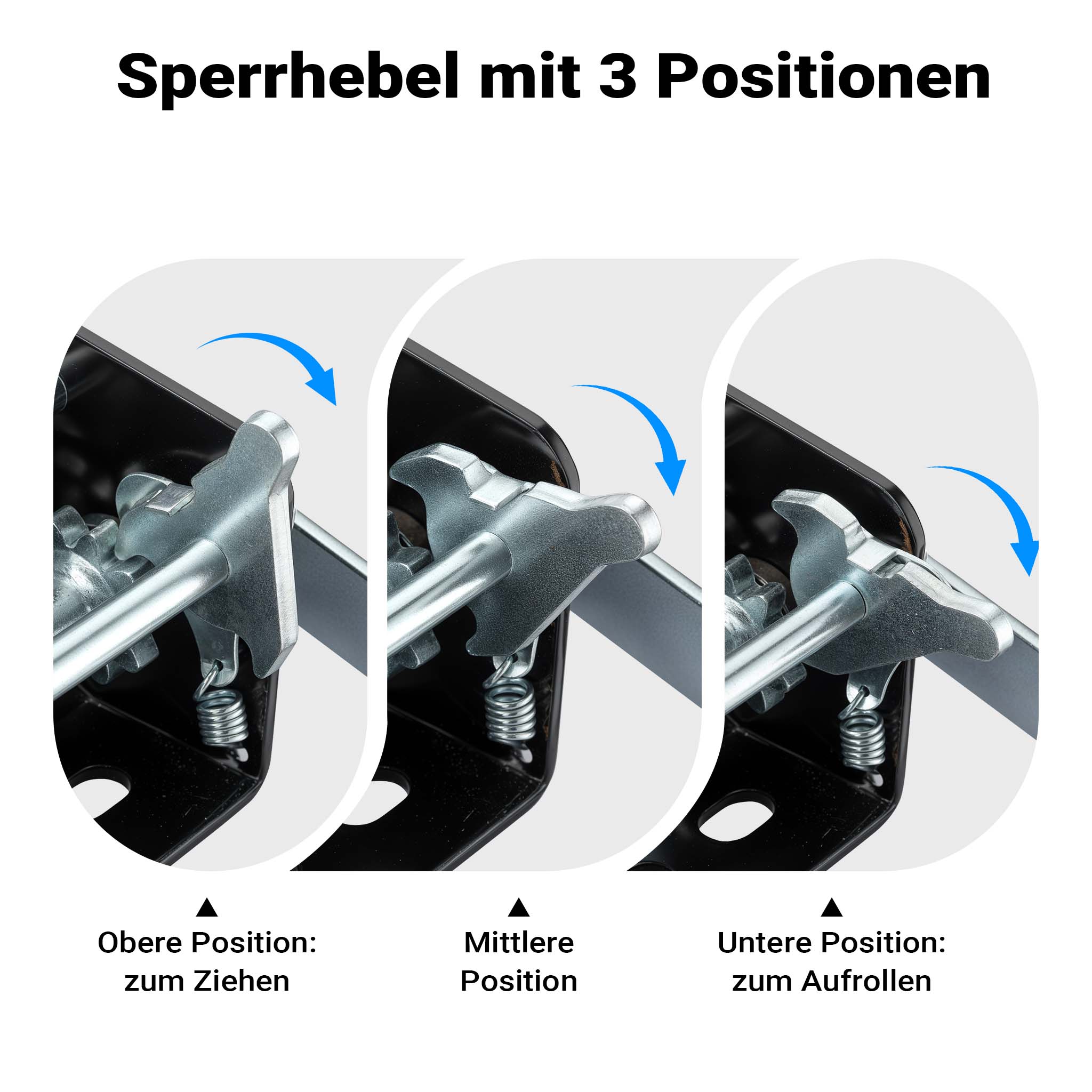 Argano manuale 1500kg fune 10m trasmissione 4:1 8:1 verricello