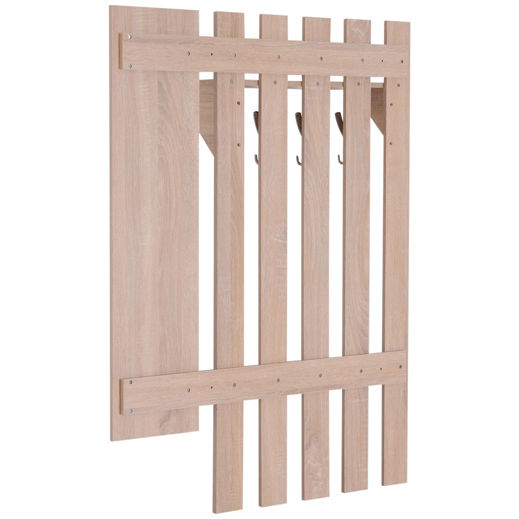 Armadio con specchio e scarpiera ¨C Zephmum ¨C Quercia 90x21.5x116 cm