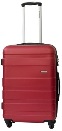 Set 3 Valigie Trolley Rigide in ABS 4 Ruote TSA Ravizzoni Caronte Rosso