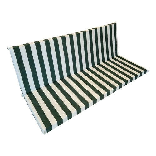 Set cuscini dondolo olibò riga verde - 8033047408760
