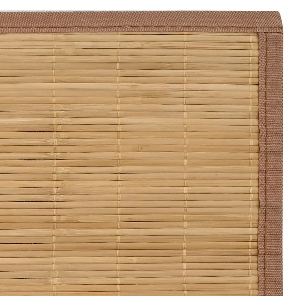Tappeto del soggiorno | Tappeto in Bamb¨´ 100x160 cm Marrone