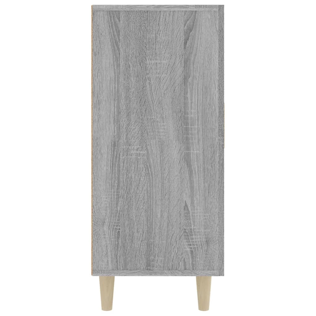 Buffet credenza cassettiera armadio mobile contenitore organizer cucina soggiorno salotto Sonoma 90 x 34 x 80 cm legno ingegnerizzato grigio 02_0036550