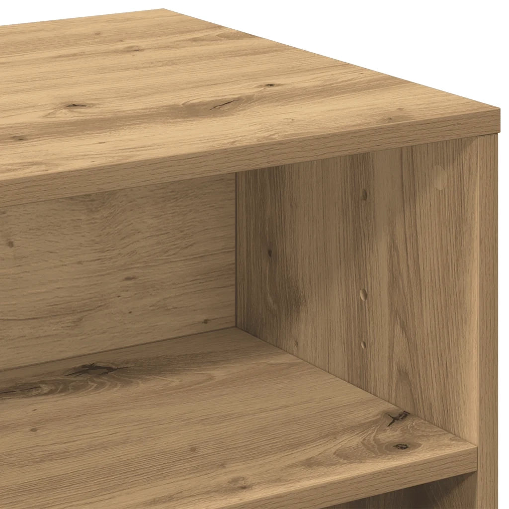 vidaXL Mobile Porta TV Rovere Artigianale 80x40x40 cm Multistrato
