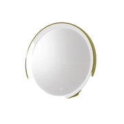 Krizia Applique Led 25W con Specchio, Antiappannamento, Dimmerabile Touch CCT 3000K-4000K, Struttura in Alluminio Verde Salvia - Gealuce