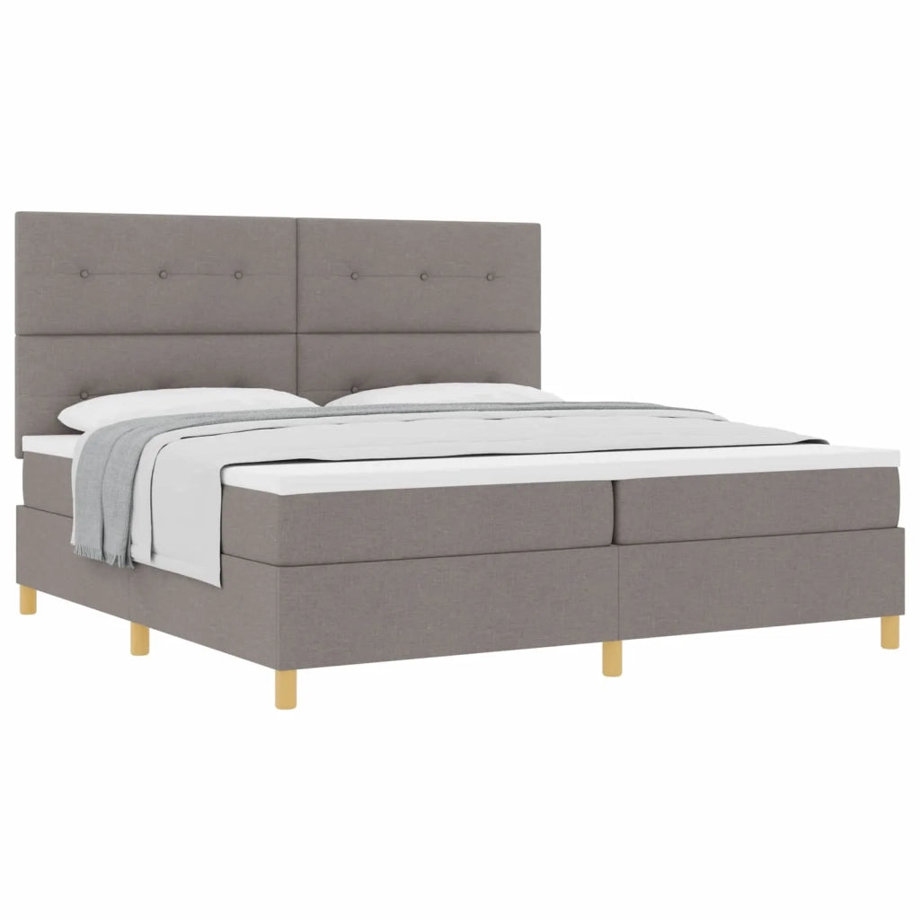 Letto a molle con materasso Talpa 200 x 200 cm Tessuto 3339648