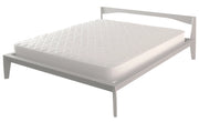 Coprimaterasso Impermeabile Matrimoniale in Poliestere 120 gr/mq Safe  Bianco