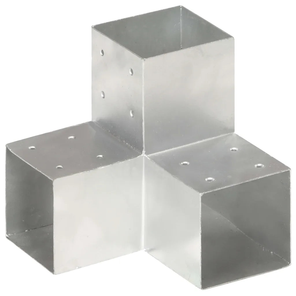 Connettore per Pali a Forma di Y in Metallo Zincato 101x101 mm cod mxl 57799