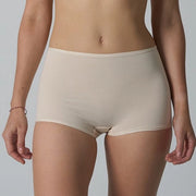 Tris di slip da donna in cotone puro, ideale per casa, yoga o come indumento di base, Bianco sbiadito - XL