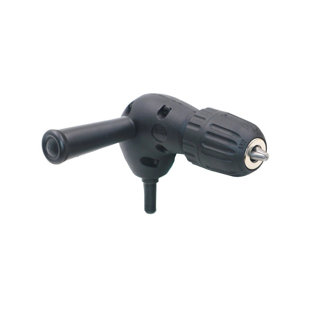 Trade Shop - Mandrino Angolare 90° Accessorio Per Trapano A Cremagliera 0,6 - 10 Mm -