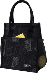 Borsa termica per viaggio, borsa per pasti con cerniera, borsa per preparazione pasti, borsa impermeabile isolata, borsa per pic-nic per lavoro, modello vlinder 6,75L