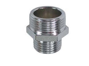 NIPLES RIDOTTO OTTONE CROMATO- - MM  1/2x 3/4 - 10 pezzi