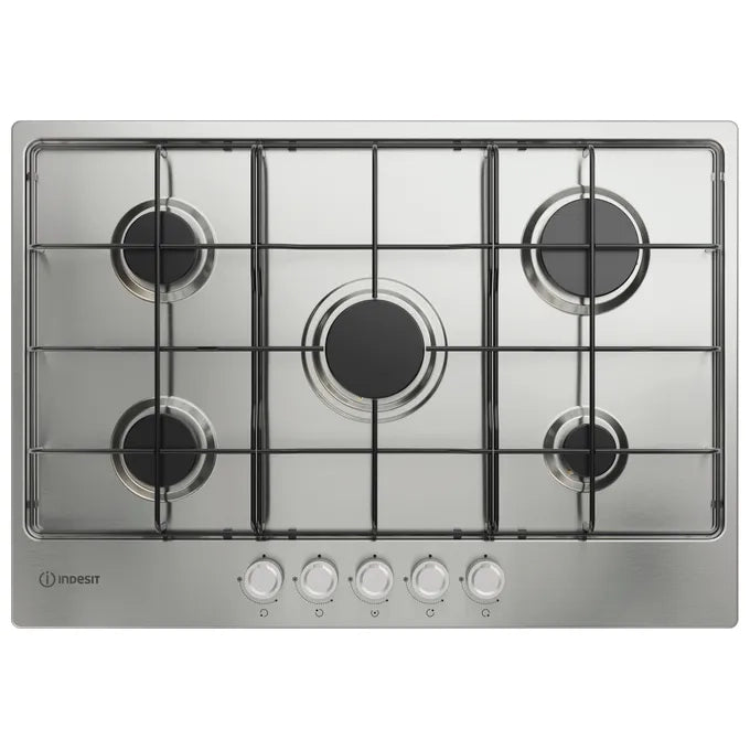 Indesit THP 752 IX-I Piano cottura gas inox 75cm 5 fuochi