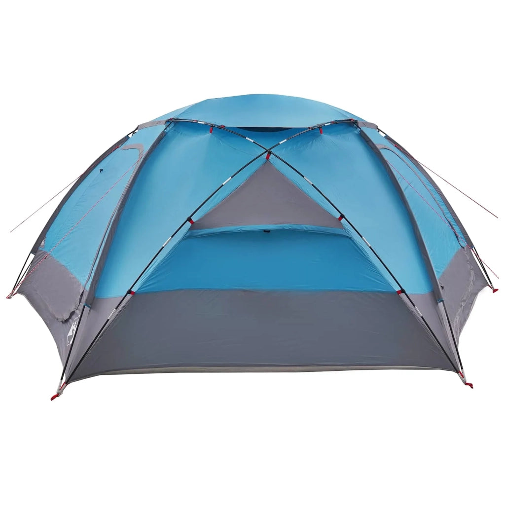 Tenda a cupola con tetto rimovibile-Tenda da campeggio Blu 12-Persone