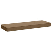 Cuscino per Panchina a 1 Pezzo VUGHT 100% Poliestere Tortora 951104