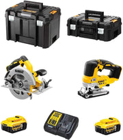 Kit DCS570 + DCS334 (2 x 5,0 Ah + DCB115 + TSTAK II + TSTAK VI)