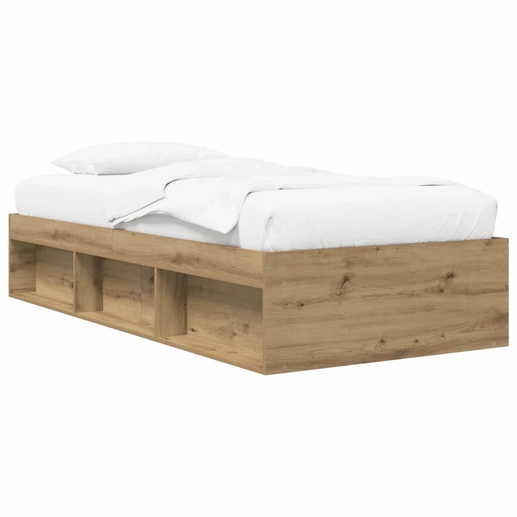 Telaio del letto con storage Rovere Artigianale 80 x 200 cm 3429524