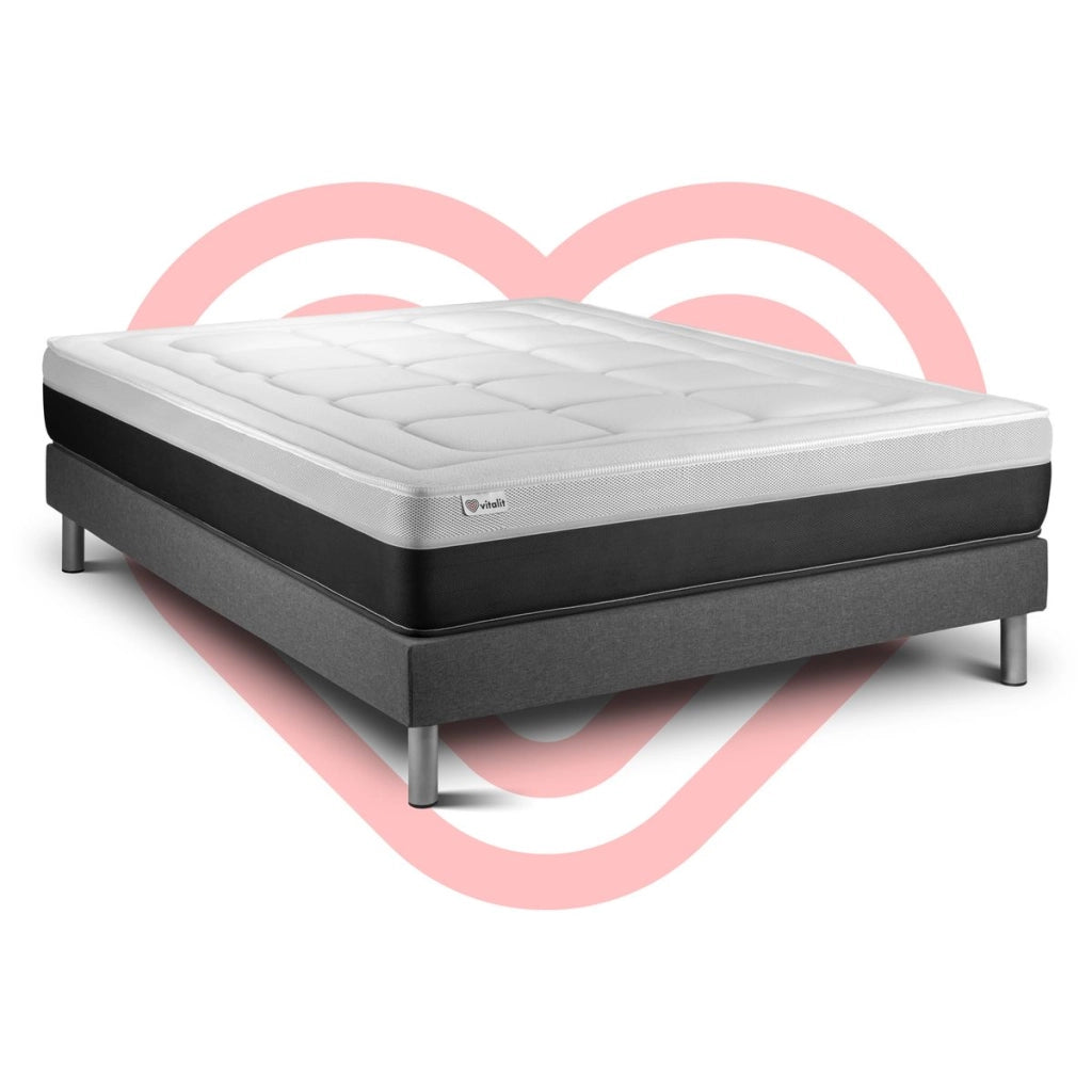 Set materasso e base 160x190 cm - Vital Form