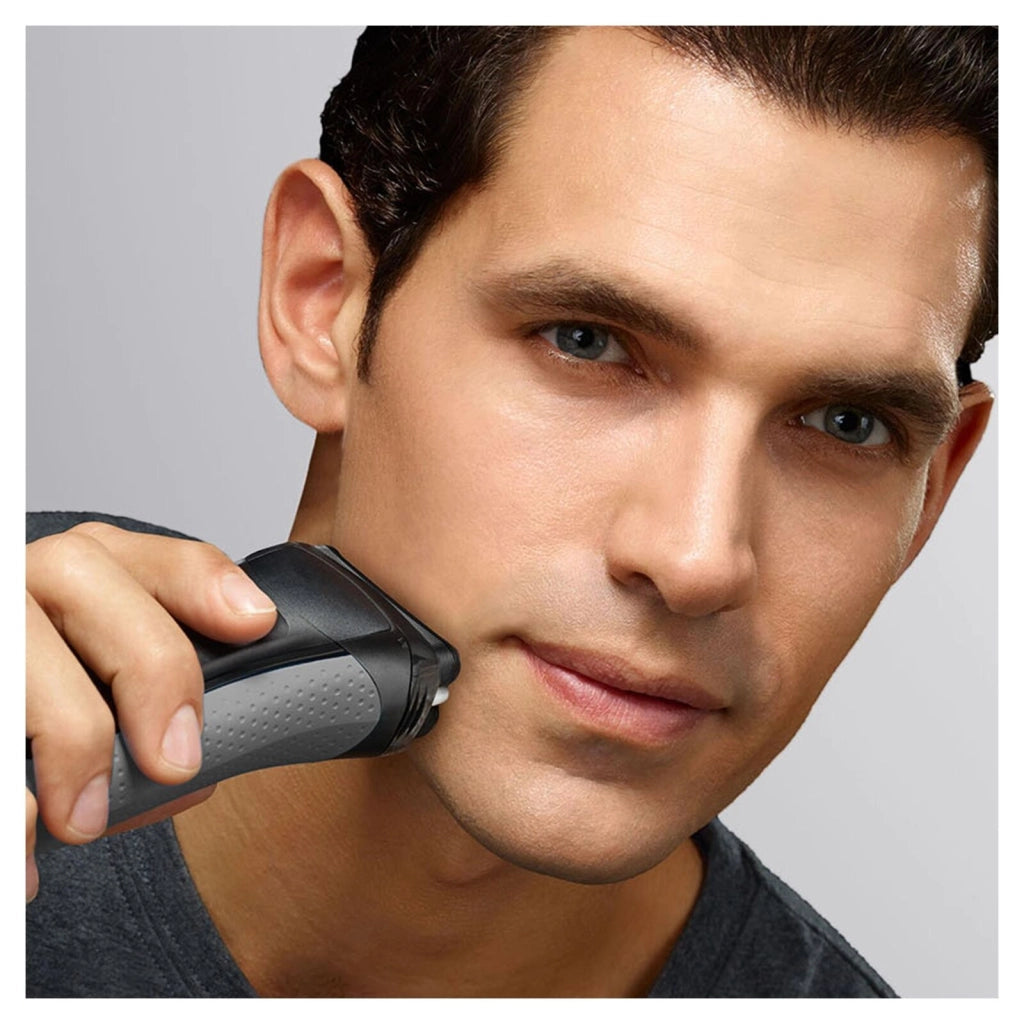 Braun Series 3 3000s Rasoio Nero rasoio elettrico