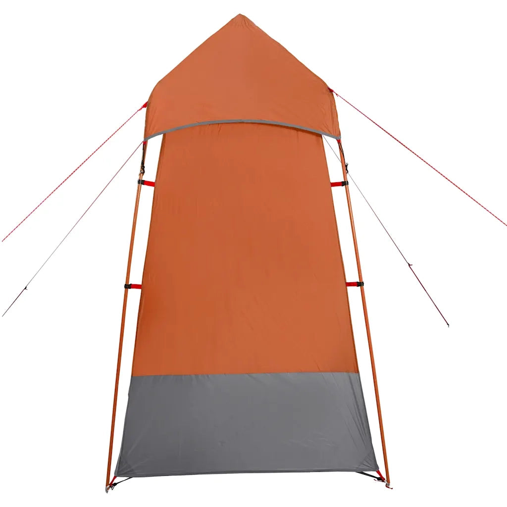 Tenda per Toilette Arancione Impermeabile