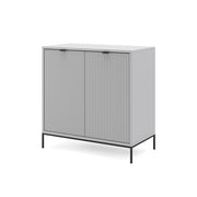 Vicco Cassettiera per camera da letto Grigio 42 x 81.2 cm con 2 porte