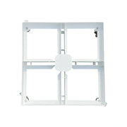 Tempo Style - Base ombrellone a piastra con ruote da 21kg – Bianco