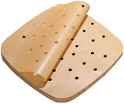 Papier per Baking 100 Stuken 20,5 cm - Perforato/Antiaderente - Resistente all'Olio - Impermeabile all'Acqua - Carta di Alta Qualità - Sicuro per l'Alimentazione - Vernici per la Cottura