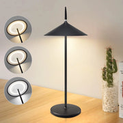 ZMH Lampada da tavolo LED moderna ricaricabile touch dimmerabile per esterni giardino